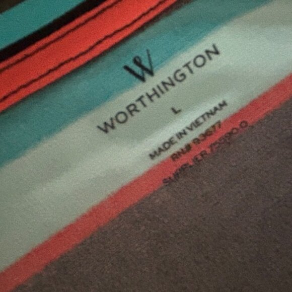 3 Worthington Scoop Neck Short Cap Sleeve Tops - Size Large - Picture 7 of 15